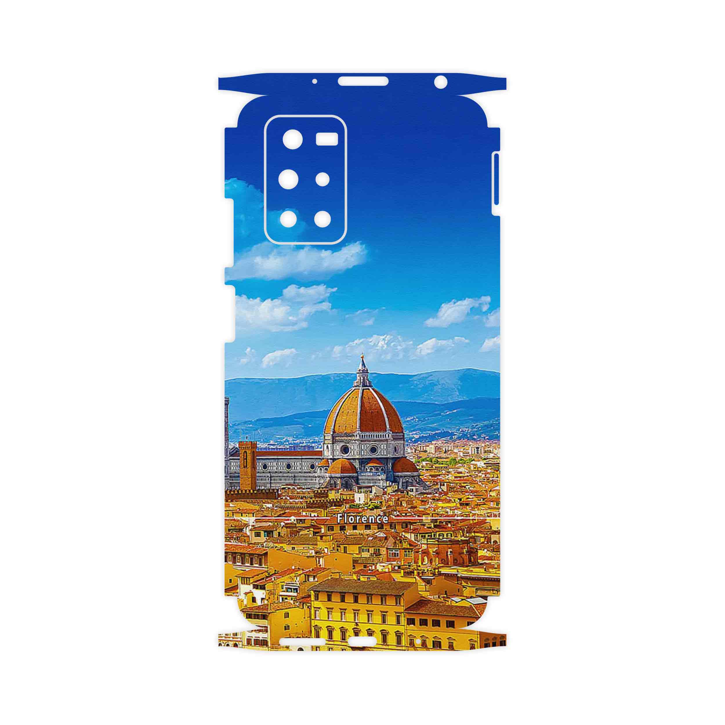 برچسب پوششی ماهوت مدل City of Florence-FullSkin مناسب برای گوشی موبایل شیائومی Redmi Note 11 4G