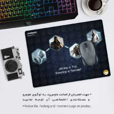 ماوس پد هومرو مدل A3805 طرح اساسینز کرید