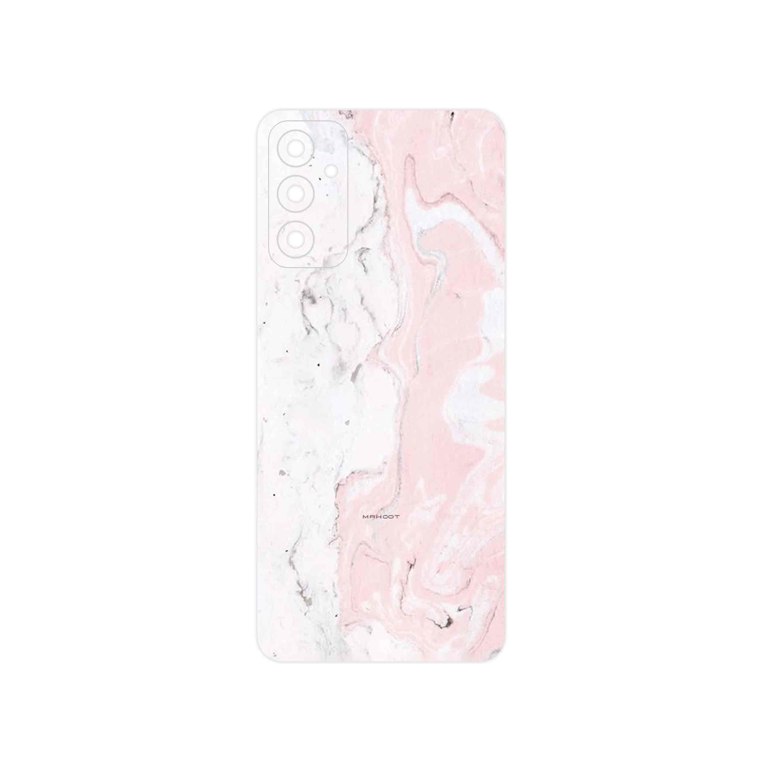 برچسب پوششی ماهوت مدل Blanco_Pink_Marble مناسب برای گوشی موبایل سامسونگ Galaxy F13