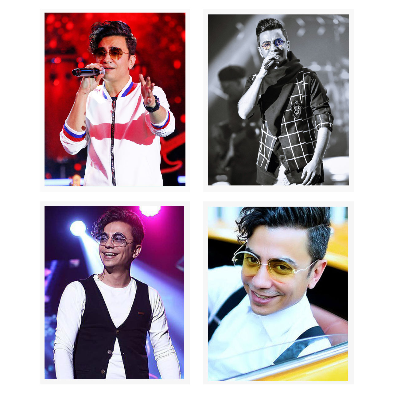  آویز تزیینی طرح محسن ابراهیم زاده مدل M2 مجموعه 4 عددی