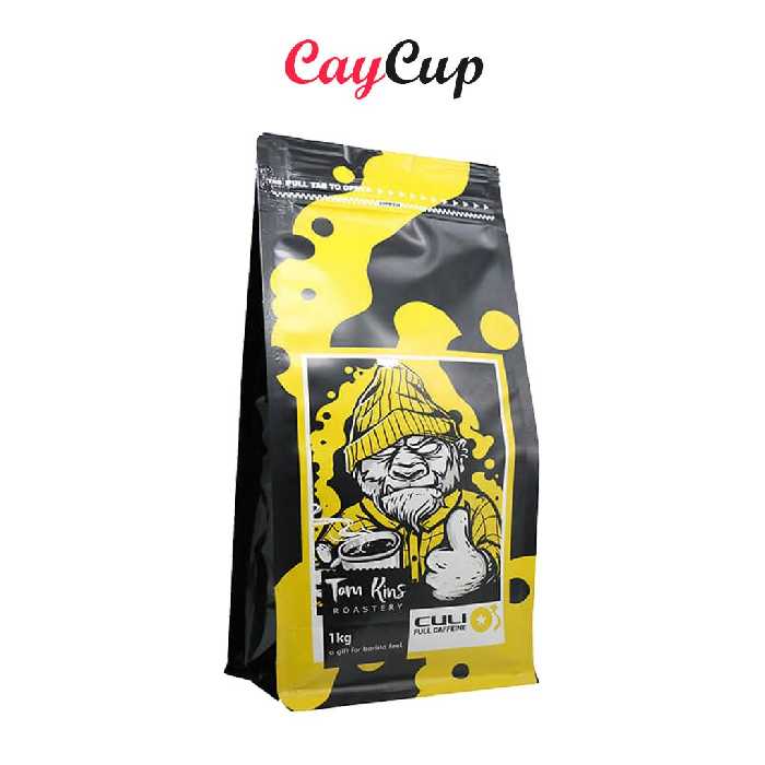 دانه قهوه کولی زرد تام کینز 1000 گرم 