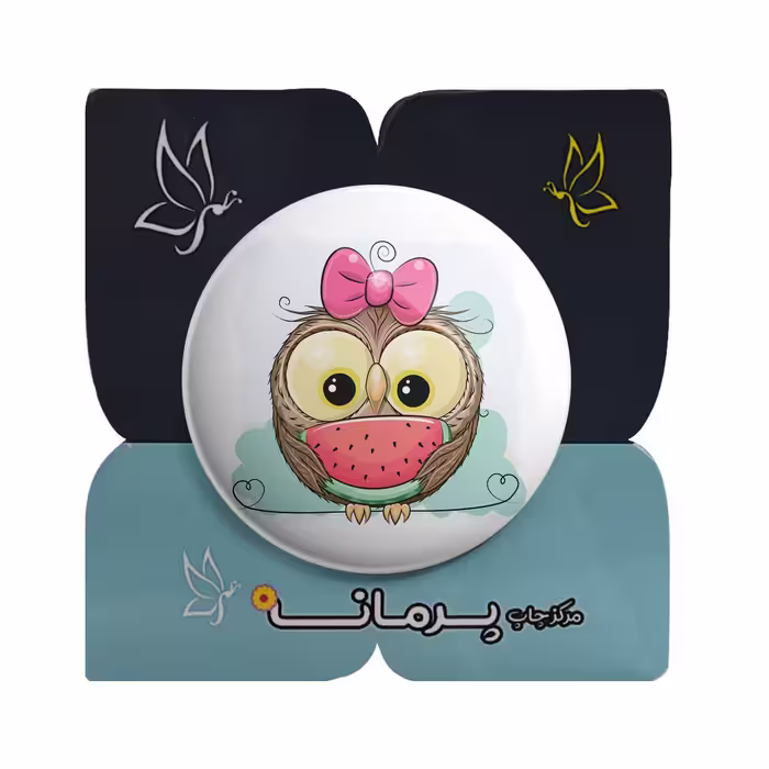 پیکسل پرمانه طرح جغد فانتزی کد pm.4969