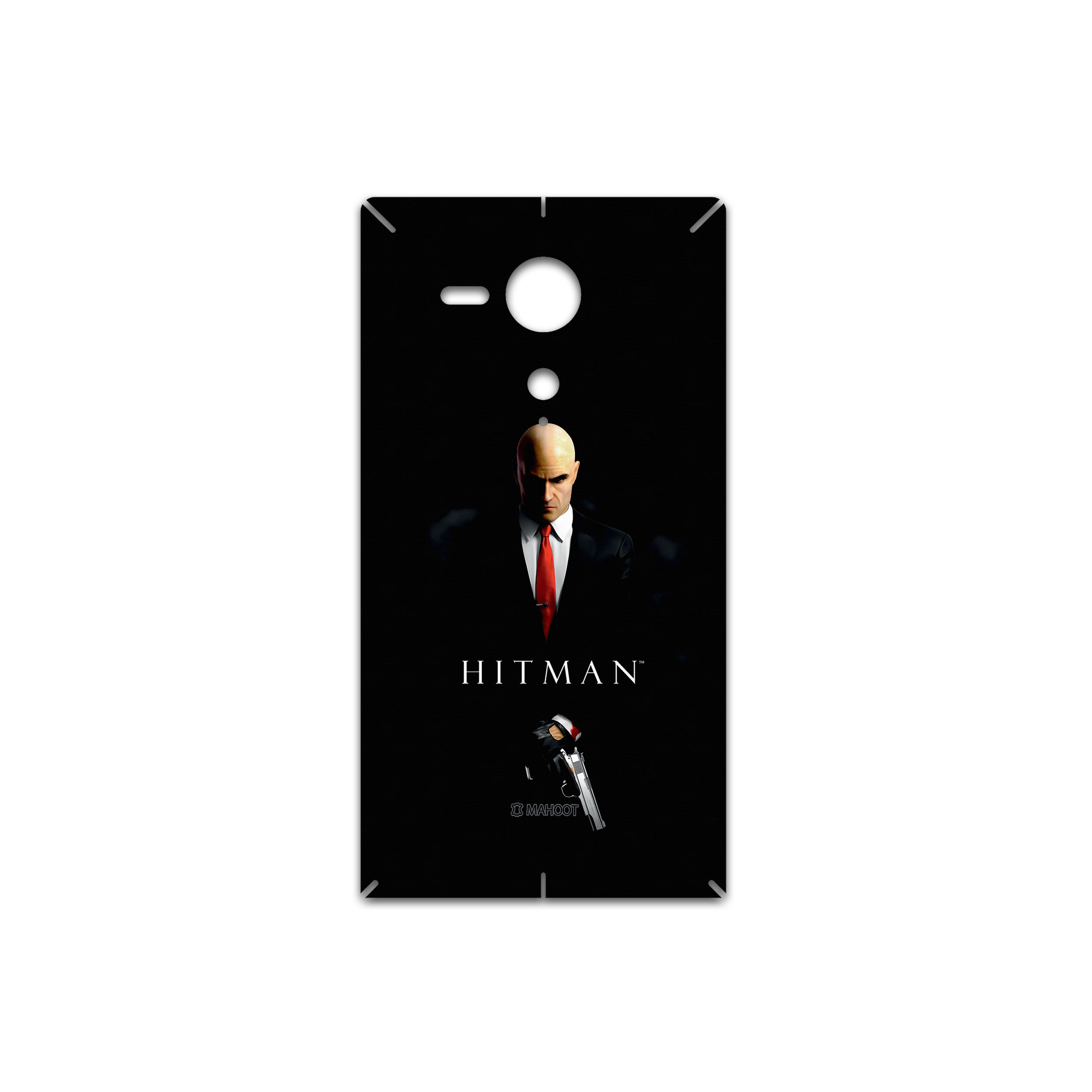 برچسب پوششی ماهوت مدل HITMAN-Game مناسب برای گوشی موبایل سونی Xperia SP