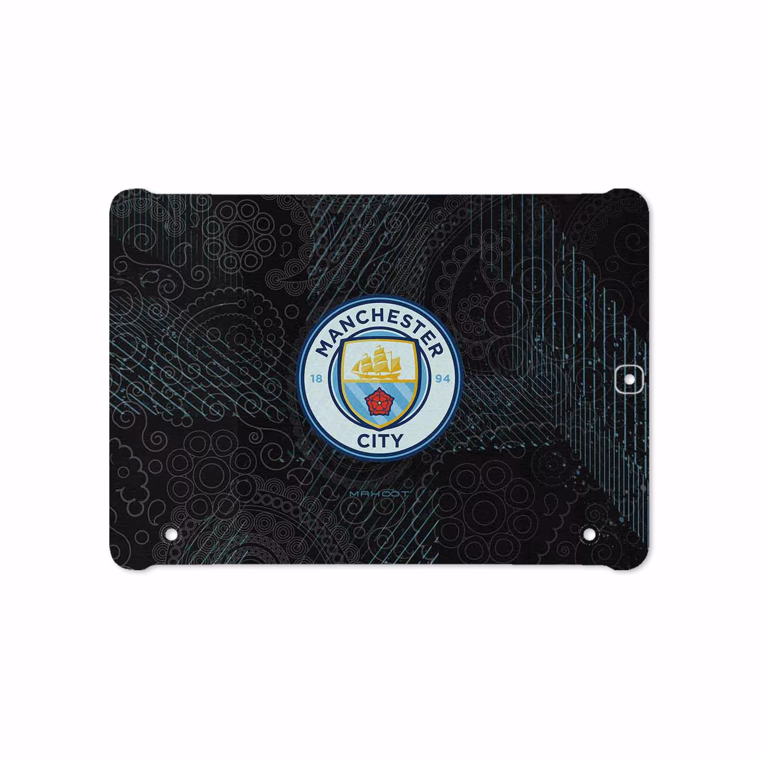 برچسب پوششی ماهوت مدل Manchester-City مناسب برای تبلت سامسونگ Galaxy Tab S2 9.7 2015 T810