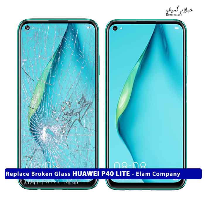تعویض گلس تاچ ال سی دی هواوی HUAWEI P40 LITE – ضمانتی و بدون ریسک