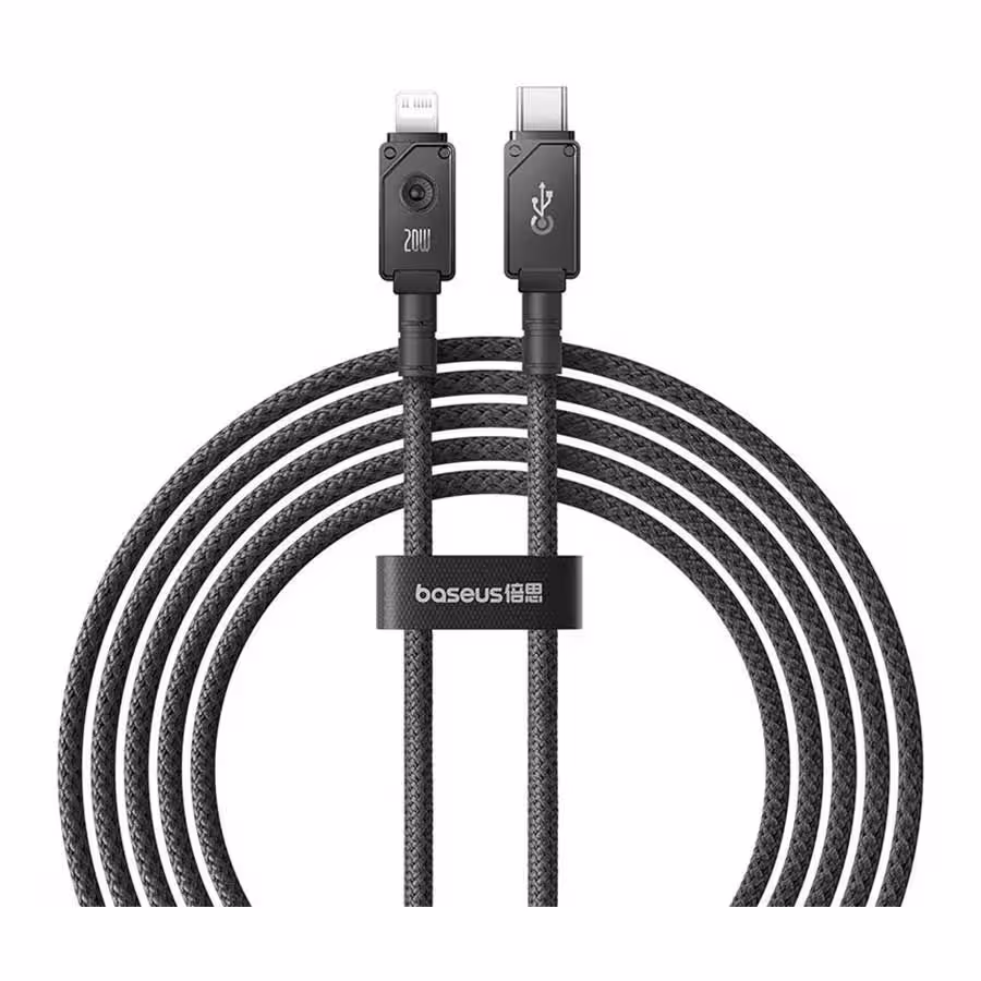 کابل تبدیل USB-C به Lightning بیسوس مدل Unbreakable P10355803111-01 طول 2 متر