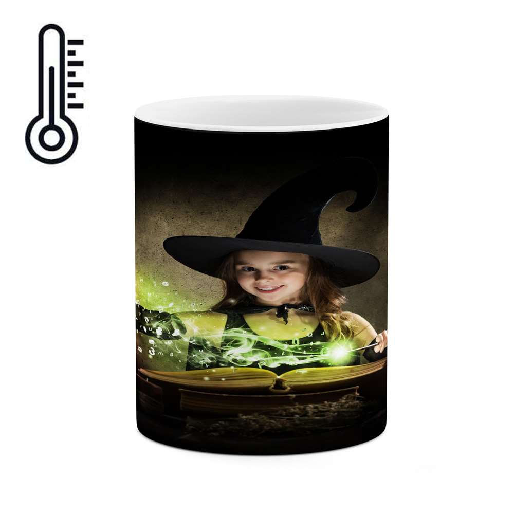 ماگ حرارتی کاکتی طرح بچه جادوگر مدل mgh17962