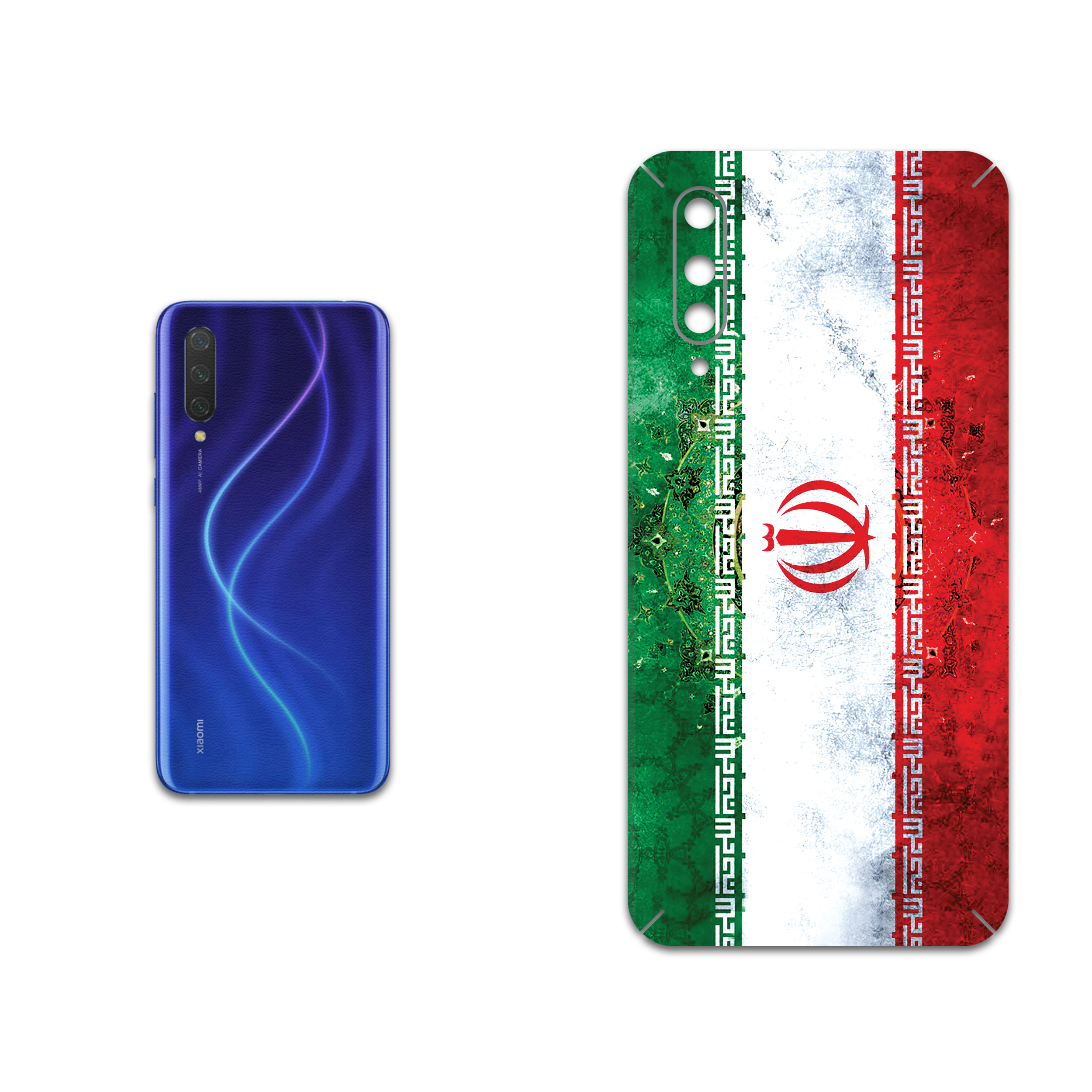 برچسب پوششی ماهوت مدل IRAN-Flag مناسب برای گوشی موبایل شیائومی Mi 9 Lite