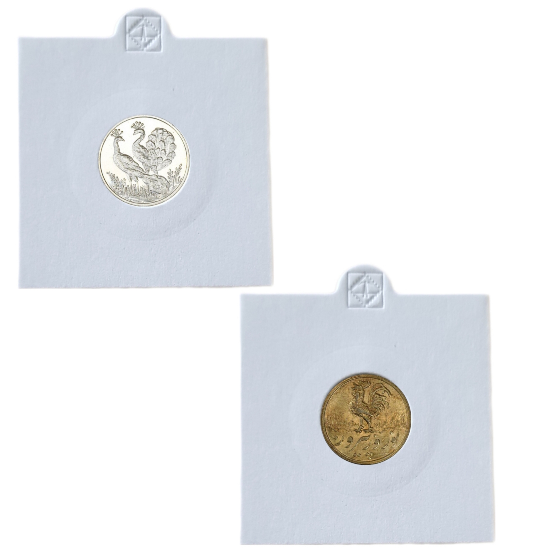 دکوری مدل سکه انتیک کد n02 مجموعه دو عددی