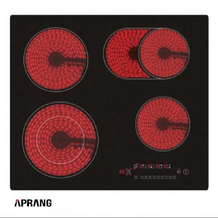 اجاق برقی سرامیکی توکار میکس پلاس مدل CC4505