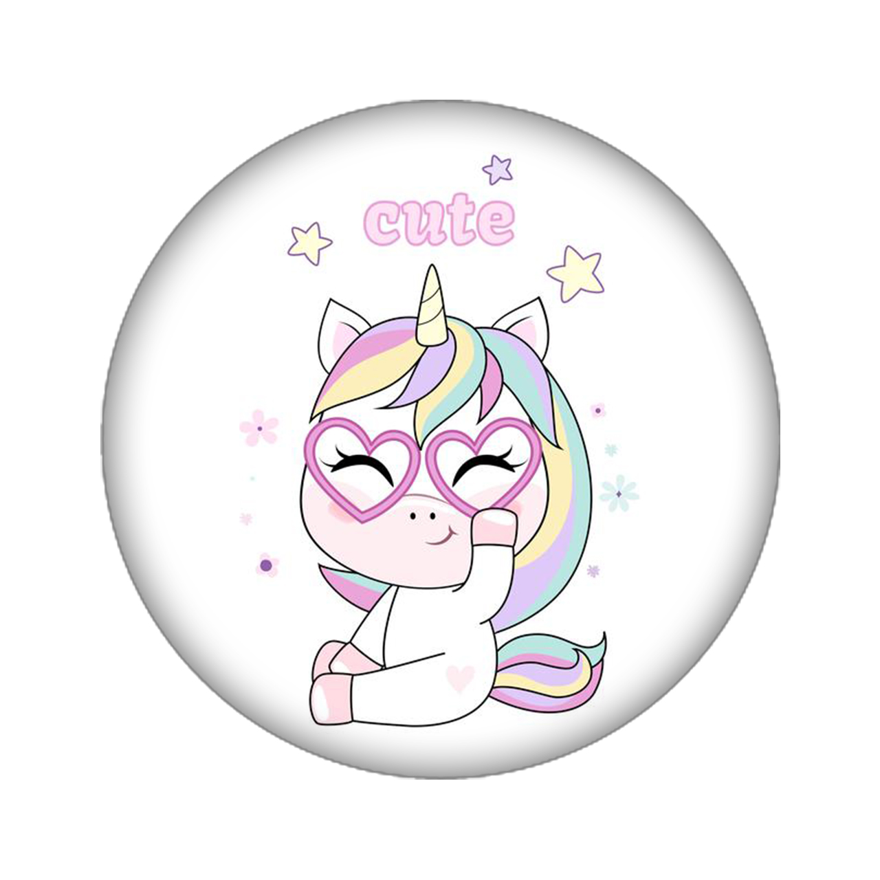 زیر لیوانی مدل یونیکورن کد 1780