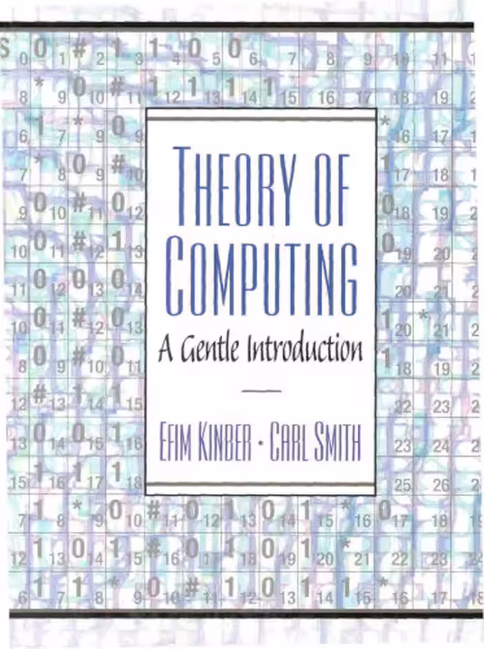 خرید و دانلود نسخه کامل کتاب Theory of Computing: A Gentle Introduction
