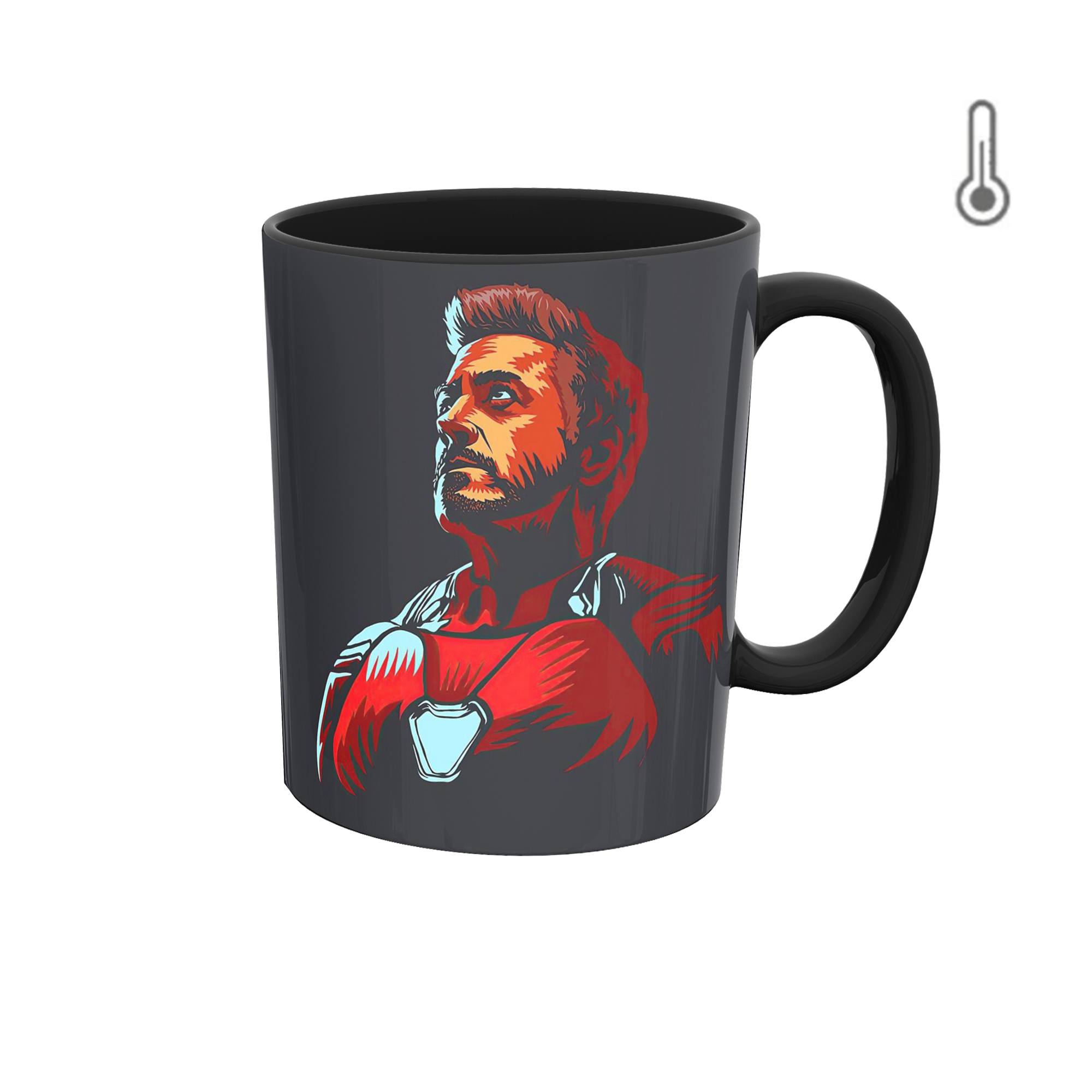 ماگ حرارتی  طرح iron man  کد 37