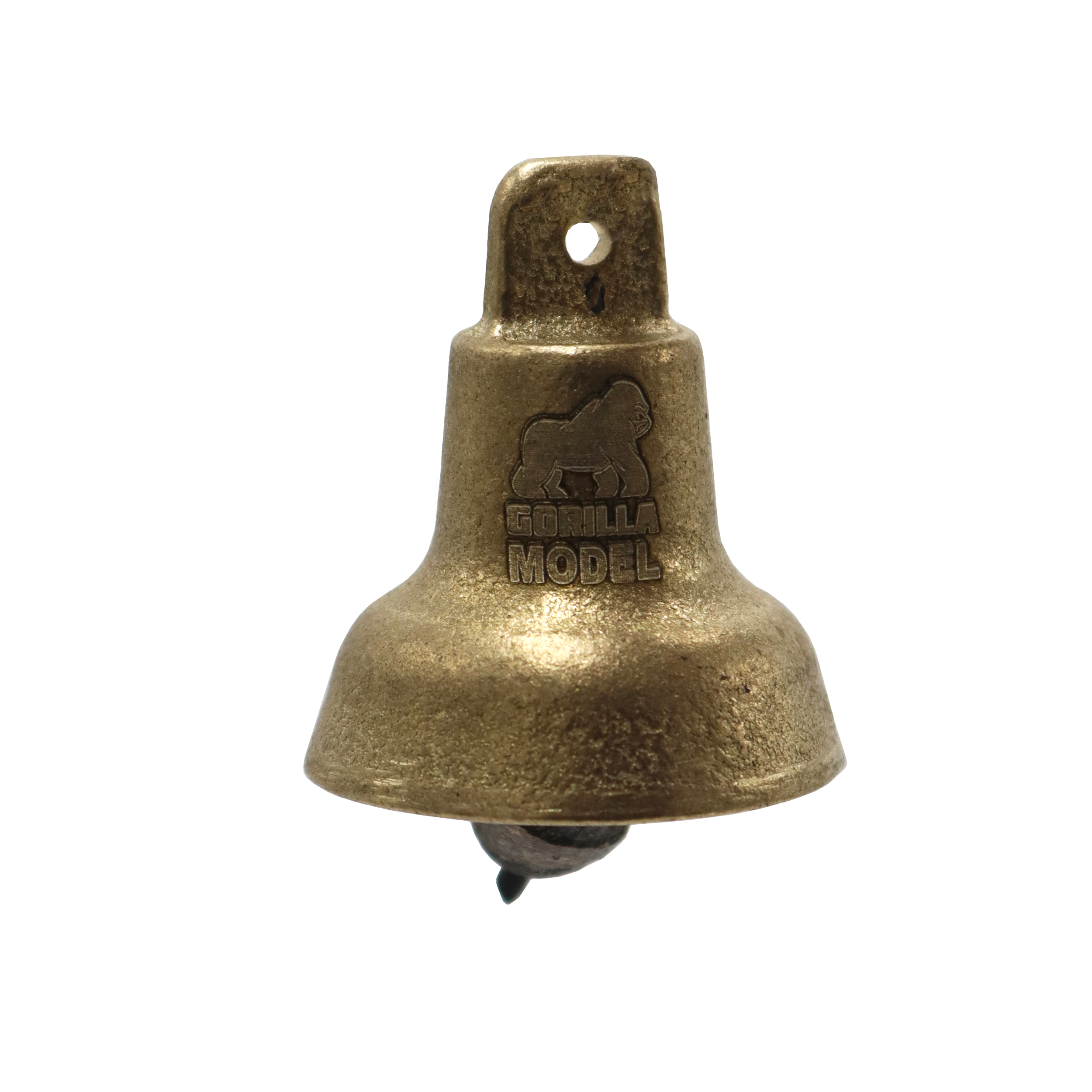 آویز تزیینی مدل زنگوله گوریلا کد YPK-GOLABI-38MM