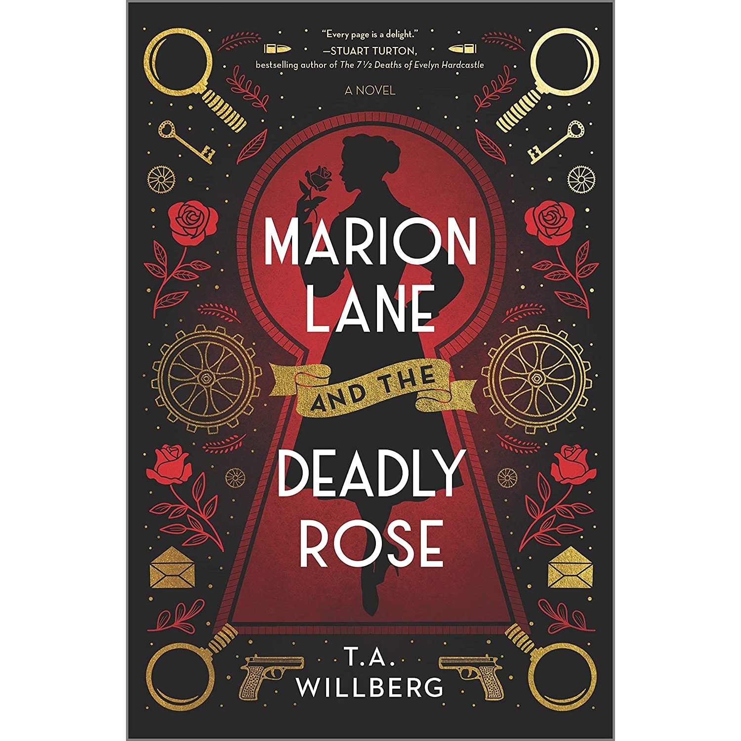 کتاب Marion Lane and the Deadly Rose (A Marion Lane Mystery, 2) اثر T.A. Willberg انتشارات Park Row