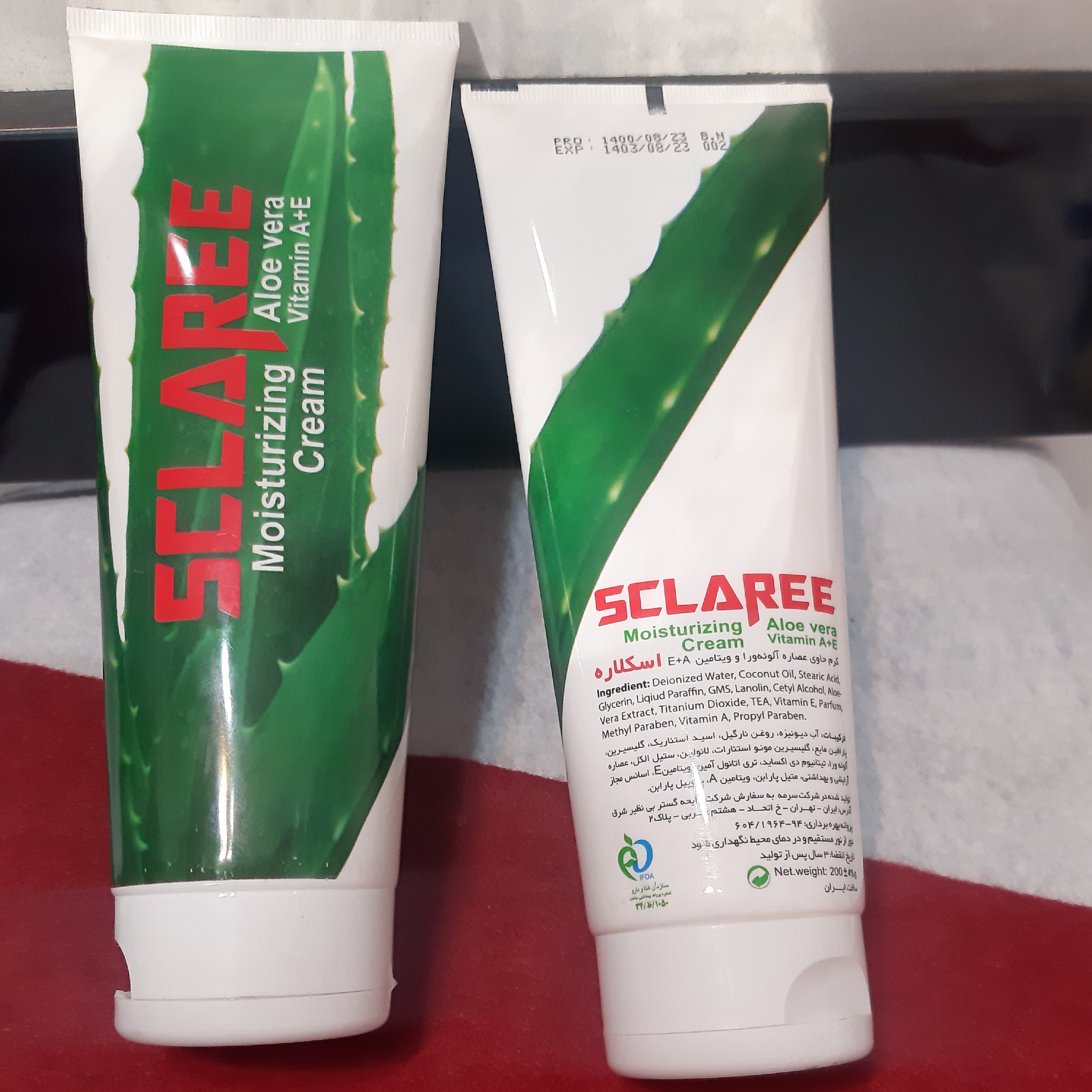 کرم مرطوب کننده اسکلاره