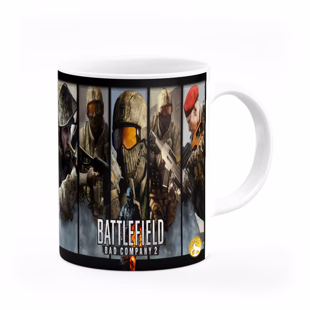 ماگ هومرو طرح بتلفیلد Battlefield مدل MG6958