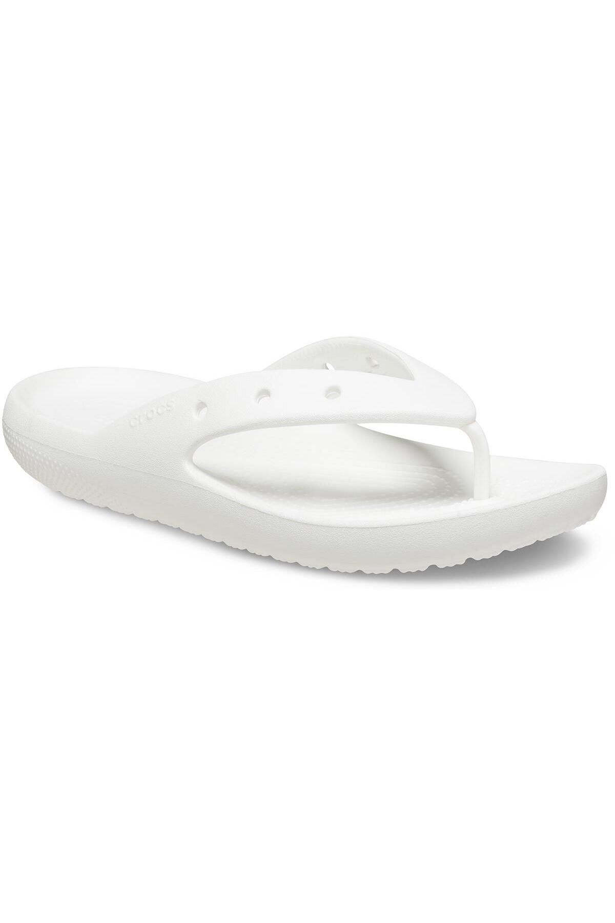 دمپایی سفید مردانه و زنانه FLIP V2 کلاسیک 100 Crocs
