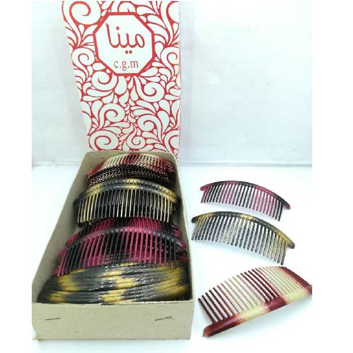 شانه زلفی دمدار خطی کوچک