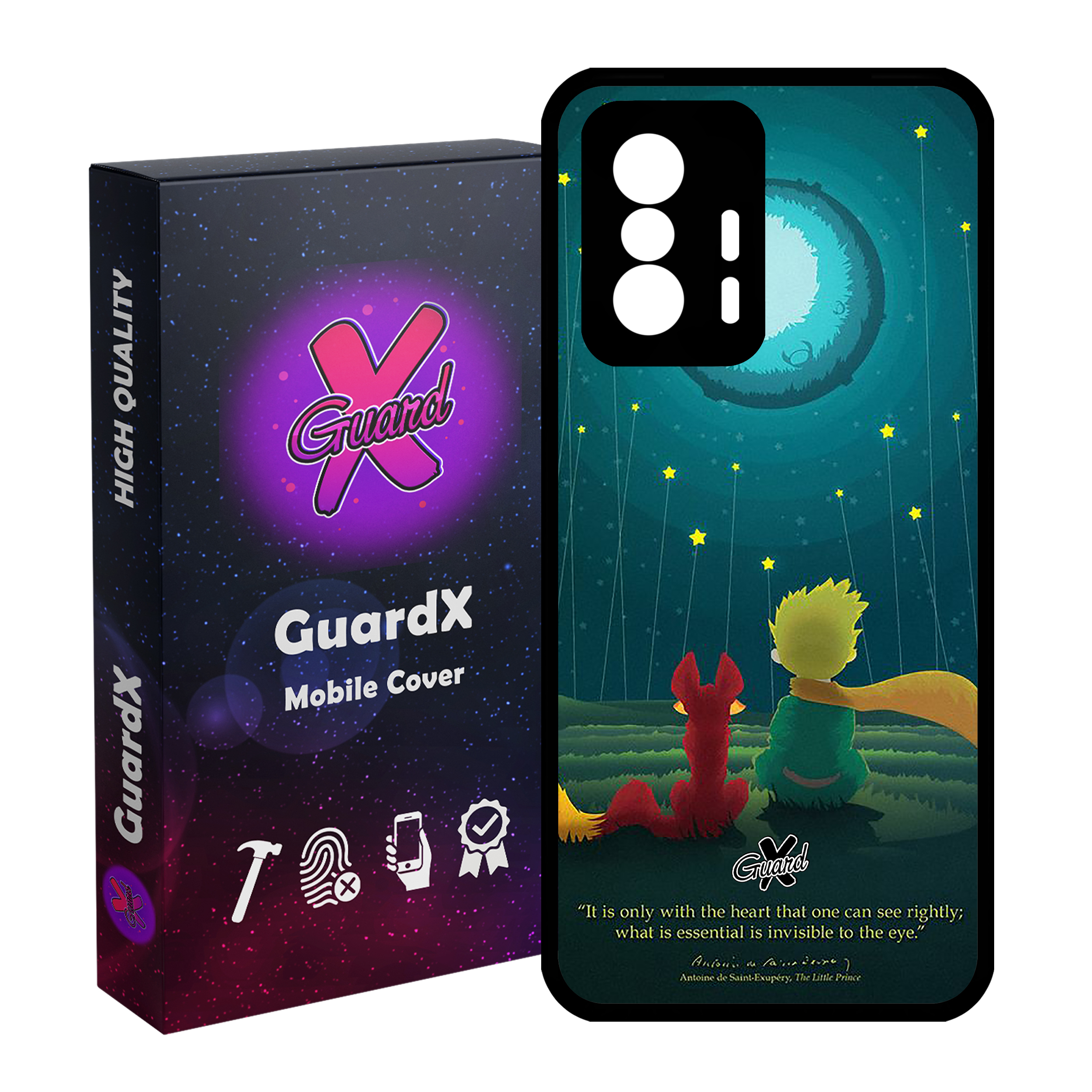 کاور گارد ایکس طرح Little Prince مدل Glass10053 مناسب برای گوشی موبایل شیائومی 11T Pro / 11T