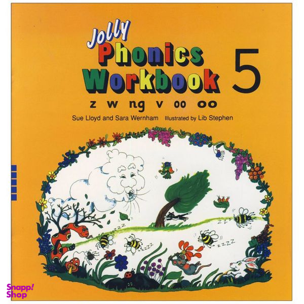کتاب Jolly Phonics Workbook Book 5 اثر  Sue Lioyd and Sara Wernham انتشارات Jolly Learning LTD
