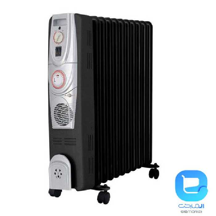 شوفاژ برقی فن دار 11 پره تک الکتریک مدل RA1108-7FB