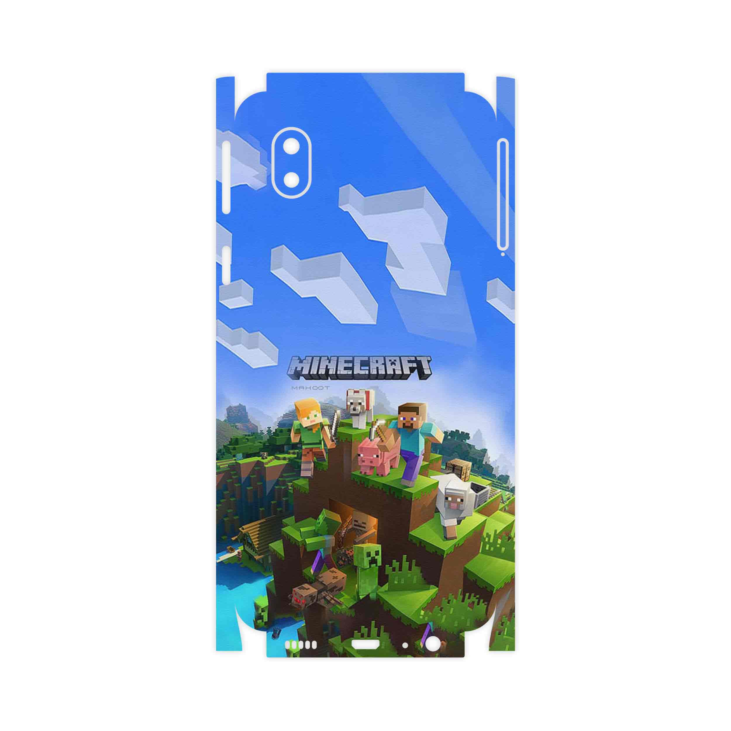 برچسب پوششی ماهوت مدل Minecraft_Game-FullSkin مناسب برای گوشی موبایل سامسونگ Galaxy A01 Core