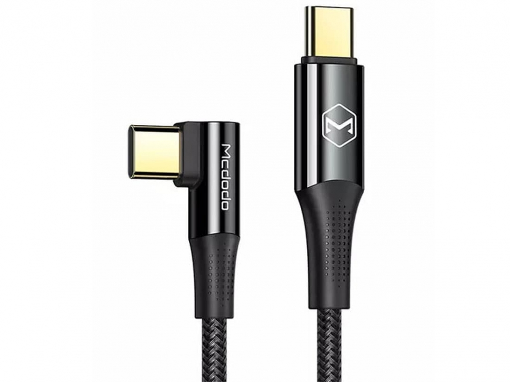 کابل سوپر فست شارژ تایپ‌سی به تایپ‌سی 1.2 متری مک‌دودو Mcdodo Type C to Type C 100W CA-8320