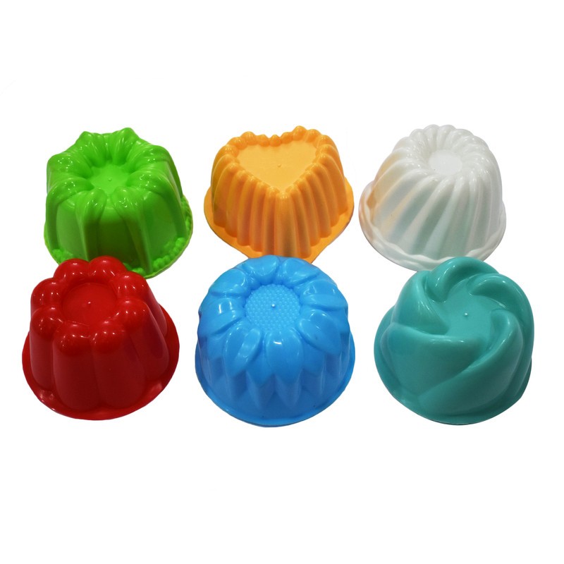 قالب ژله 6 عددی