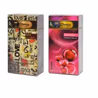 کاندوم کلایمکس مدل Mix  بسته 12 عددی به همراه کاندوم کلایمکس مدل Sensitive  بسته 12 عددی 