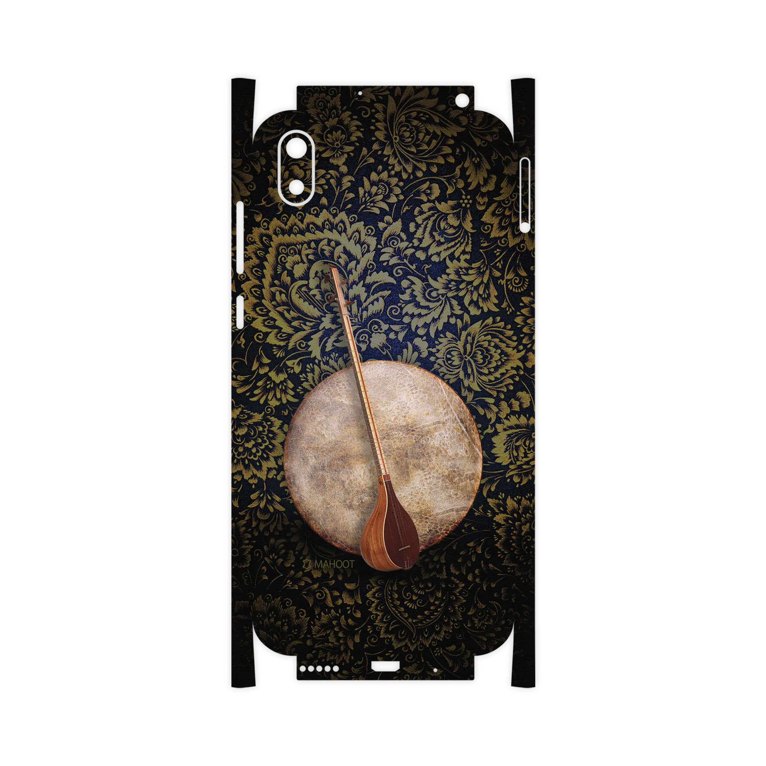 برچسب پوششی ماهوت مدل Setar-Daf-Instruments-FullSkin مناسب برای گوشی موبایل هوآوی Y5 2019
