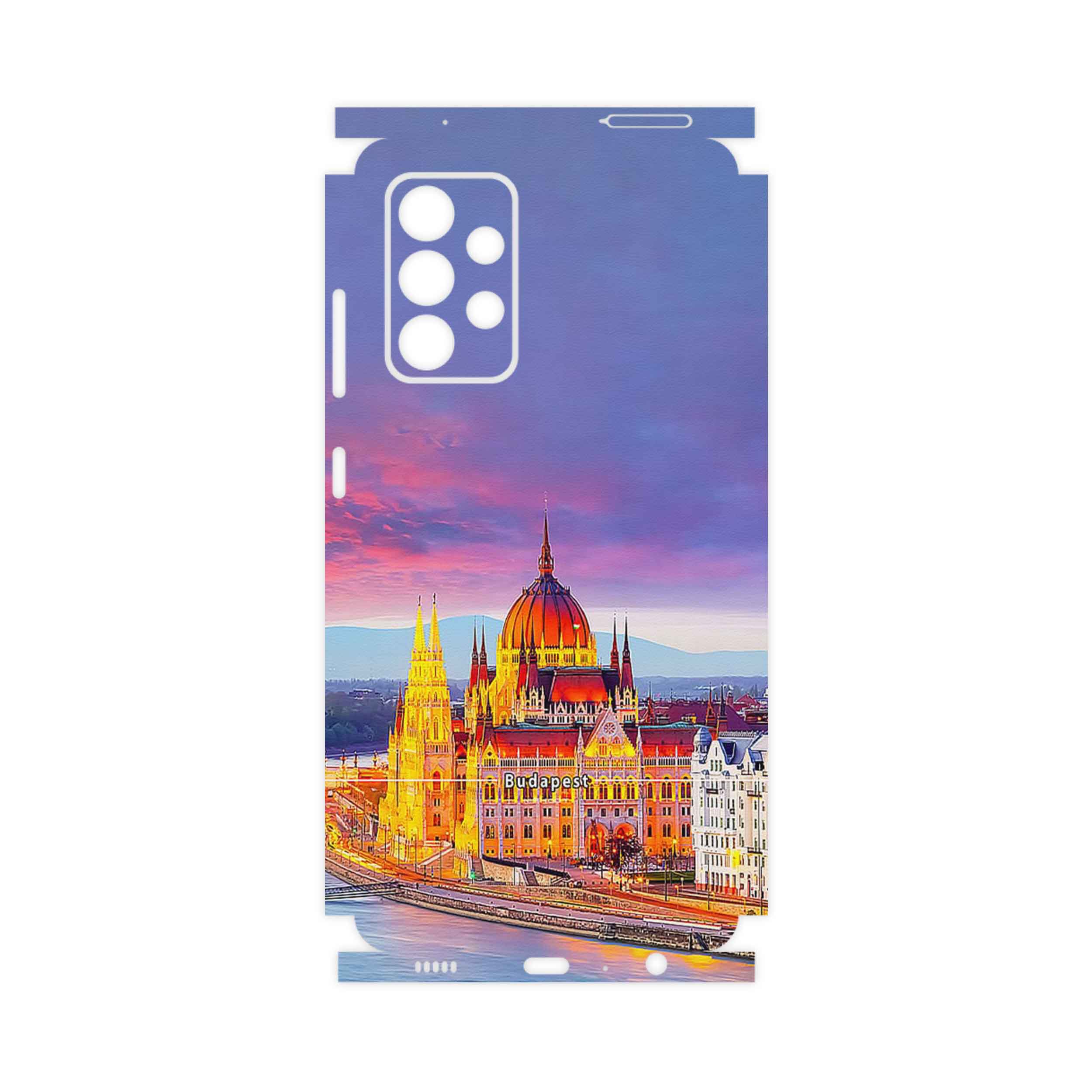 برچسب پوششی ماهوت مدل City of Budapest-FullSkin مناسب برای گوشی موبایل سامسونگ Galaxy A52 5G