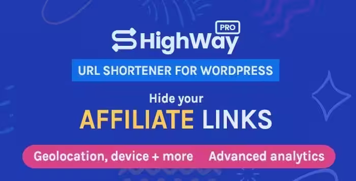دانلود افزونه کوتاه کننده لینک وردپرس HighWayPro