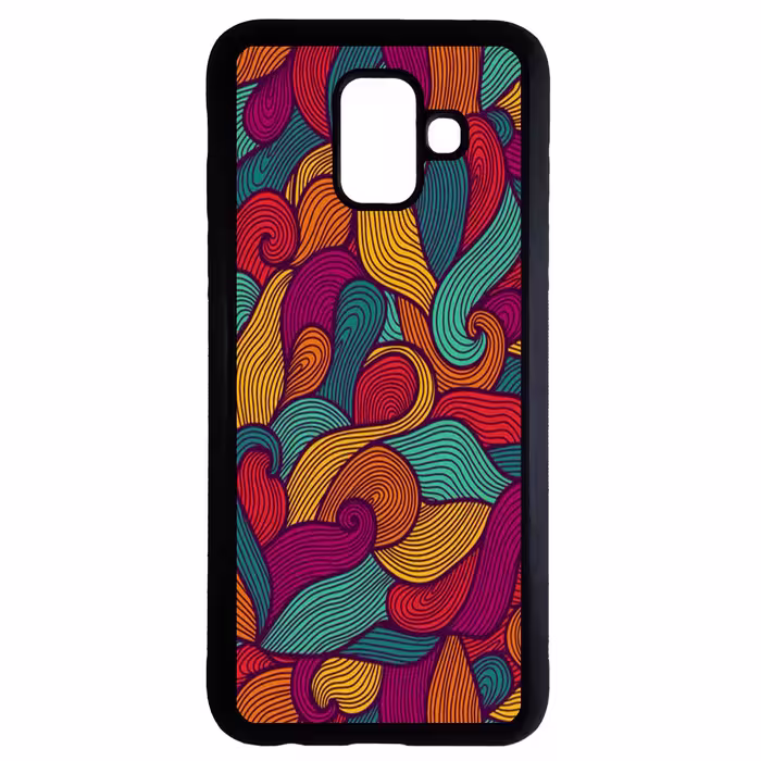 کاور طرح موج کد 9589 مناسب برای گوشی موبایل سامسونگ galaxy j6 2018