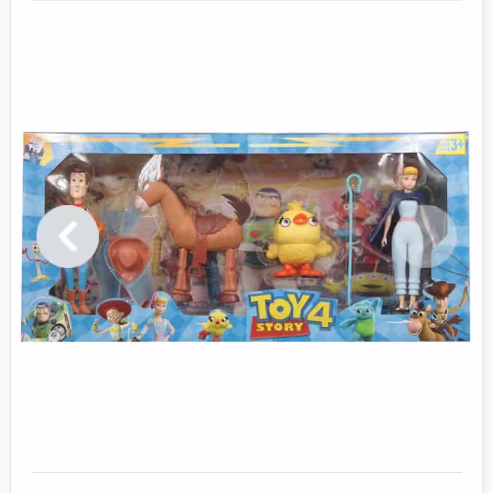 مجموعه اسباب بازی فیگور 4 TOY STORY کد 782