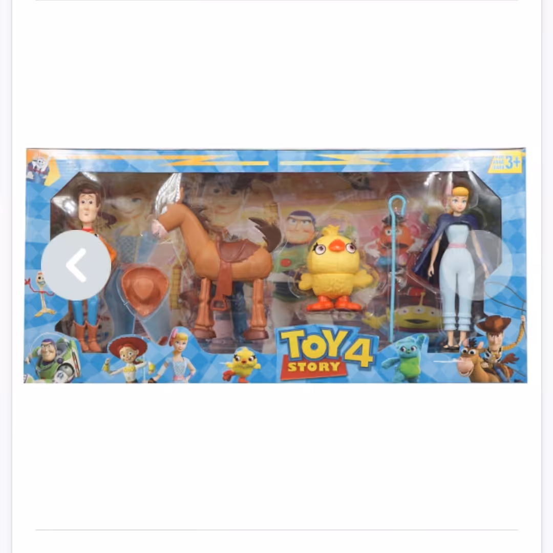 مجموعه اسباب بازی فیگور 4 TOY STORY کد 782