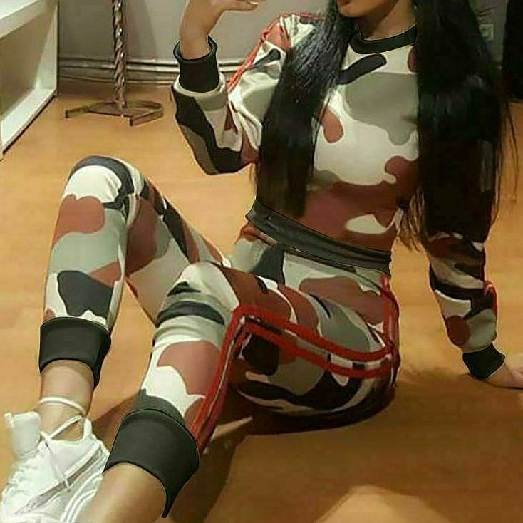 ست بلوز شلوار ارتشی پاچه گتر زنانه دخترونه