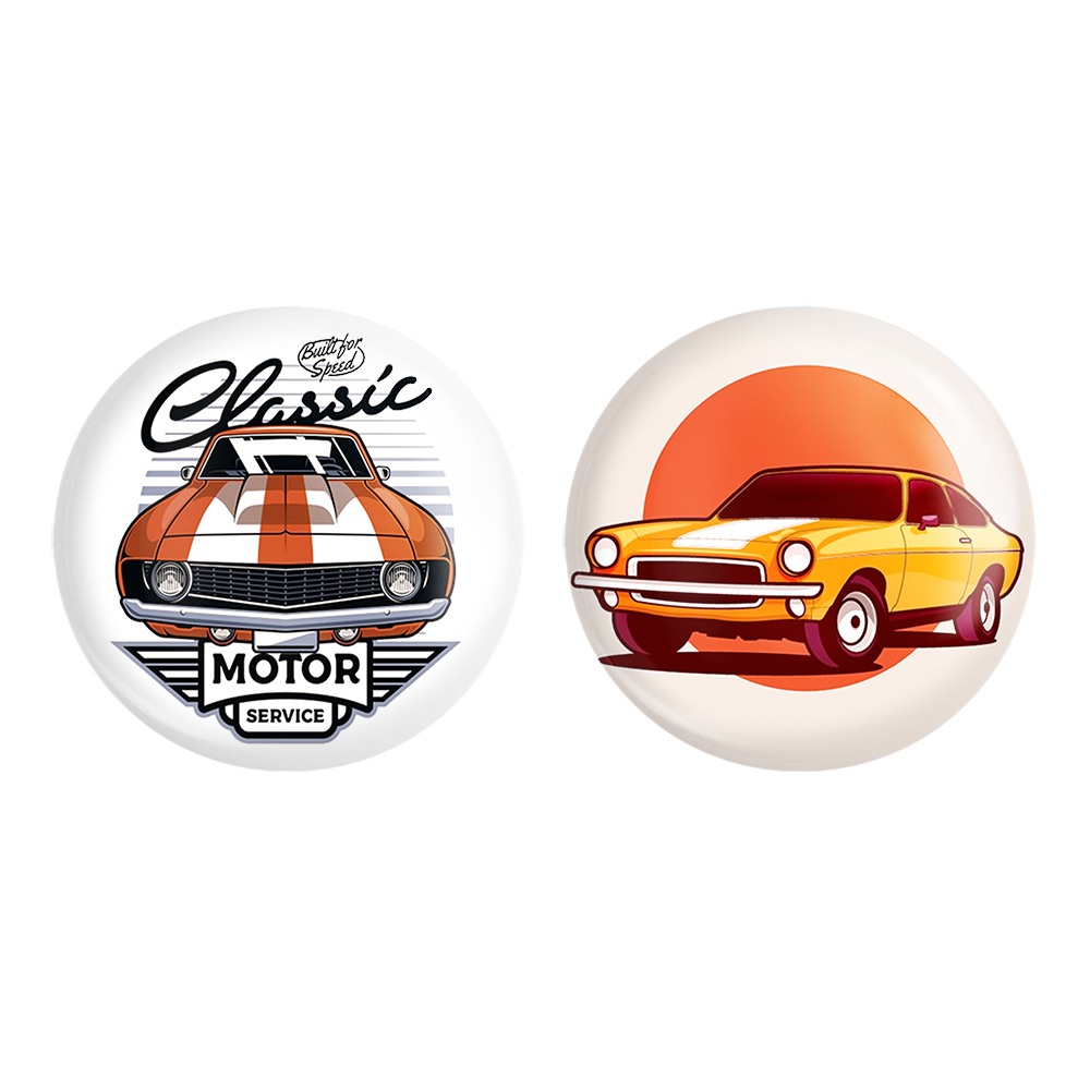 پیکسل خندالو مدل ماشین کلاسیک کد 1035210359 مجموعه 2 عددی