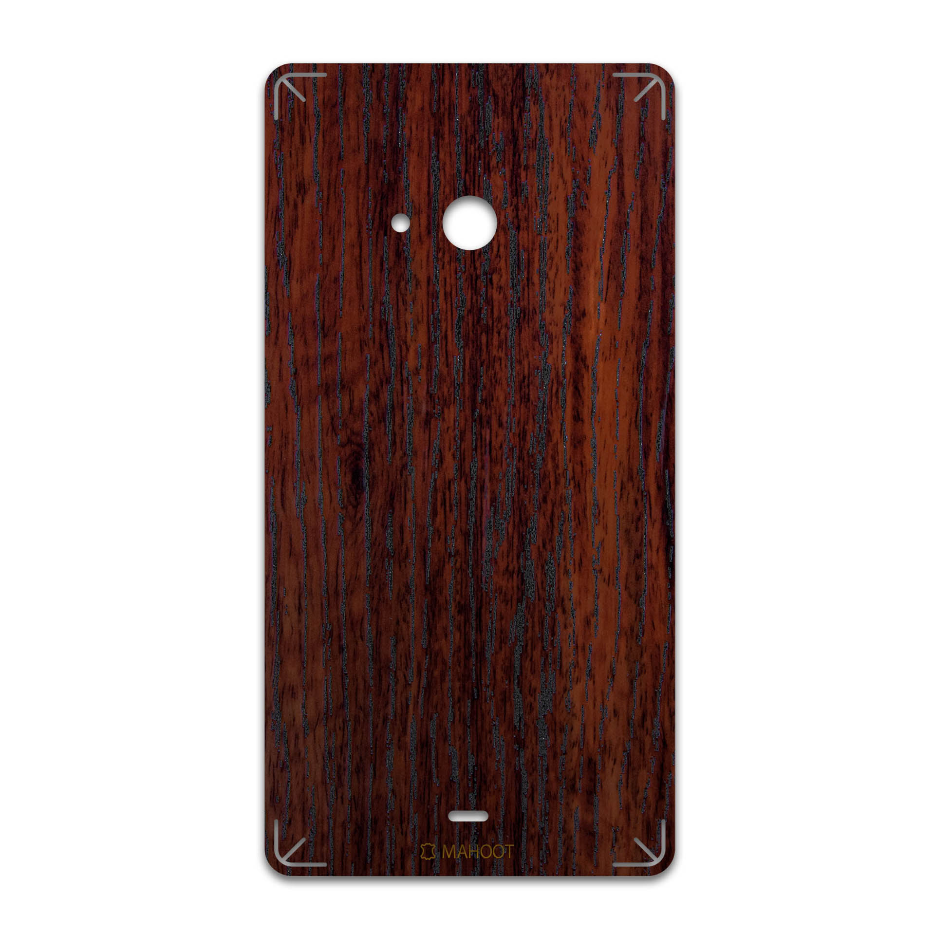 برچسب پوششی ماهوت مدل Red-Wood مناسب برای گوشی موبایل مایکروسافت Lumia 540
