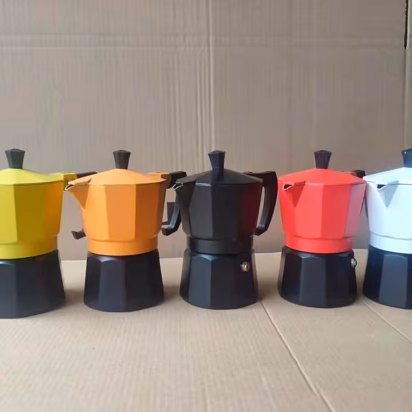 قهوه جوش 1 کاپ رنگی 