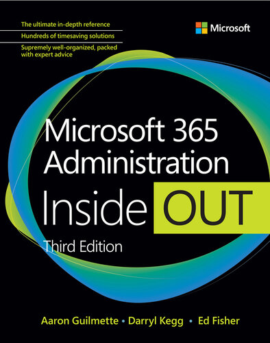 خرید و دانلود نسخه کامل کتاب Microsoft 365 Administration Inside Out, Third Edition