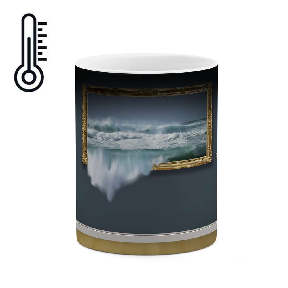 ماگ حرارتی طرح سه بعدی مدل mgh04618