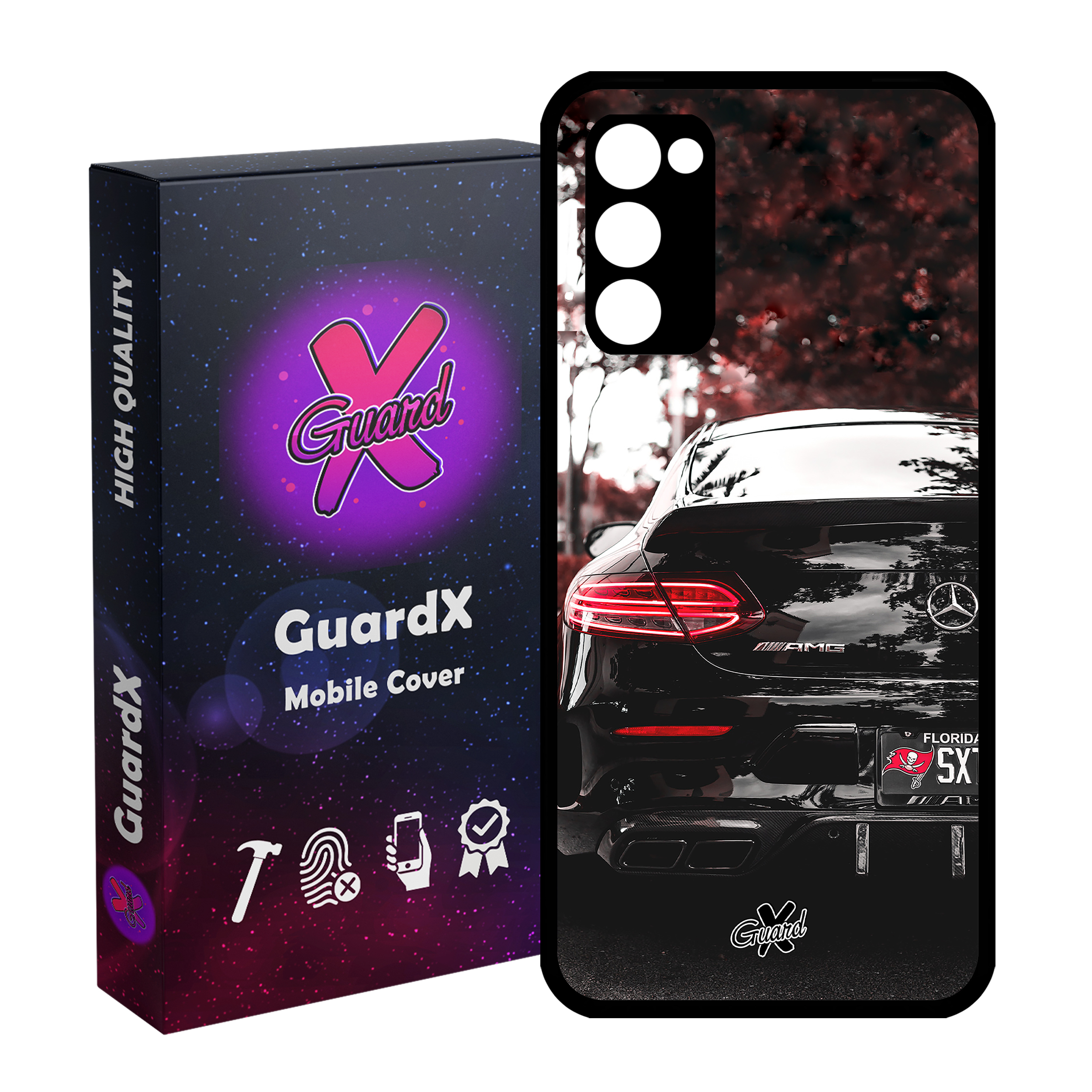 کاور گارد ایکس طرح Benz مدل Glass10350 مناسب برای گوشی موبایل سامسونگ Galaxy S20 FE