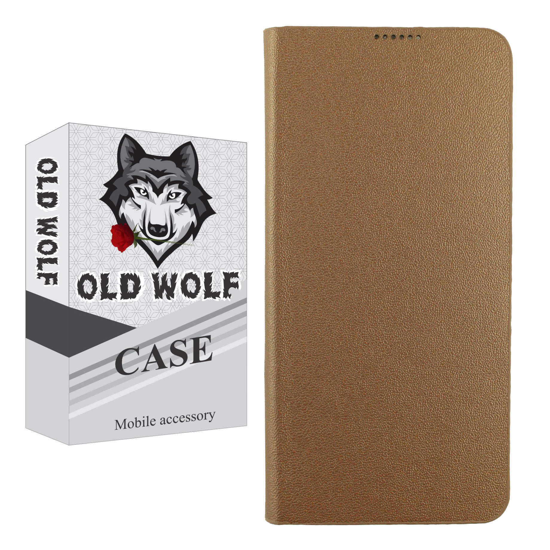 کیف کلاسوری اولد ولف مدل KF-A03C مناسب برای گوشی موبایل سامسونگ Galaxy A03 Core