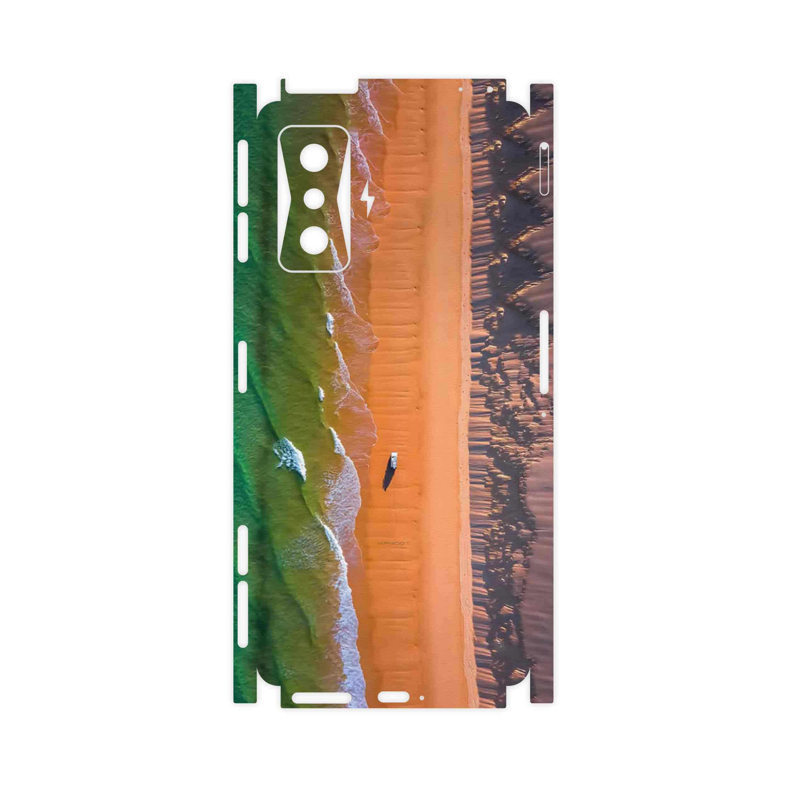 برچسب پوششی ماهوت مدل Beach and Green Sea-FullSkin مناسب برای گوشی موبایل شیائومی Poco F4 GT 5G
