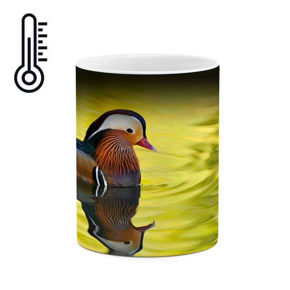 ماگ حرارتی طرح پرنده  مدل mgph13422