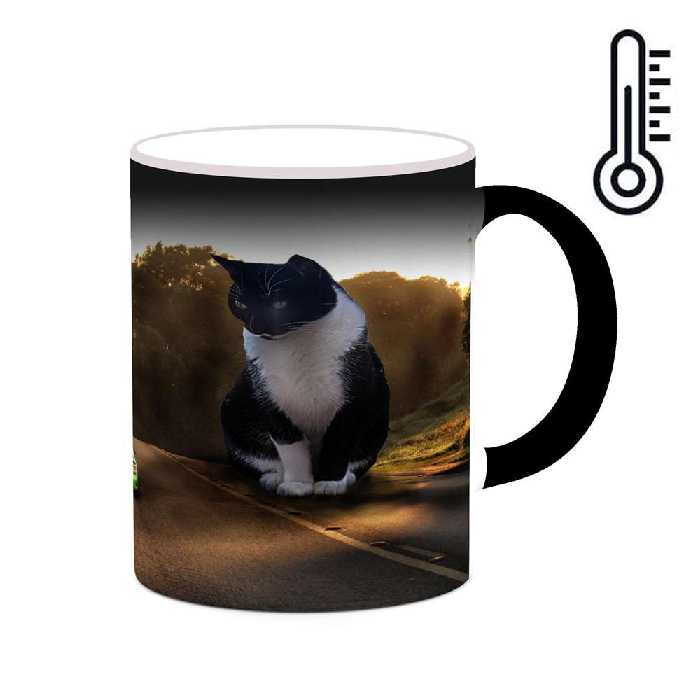 ماگ حرارتی کاکتی طرح فانتزی مدل mgh20561