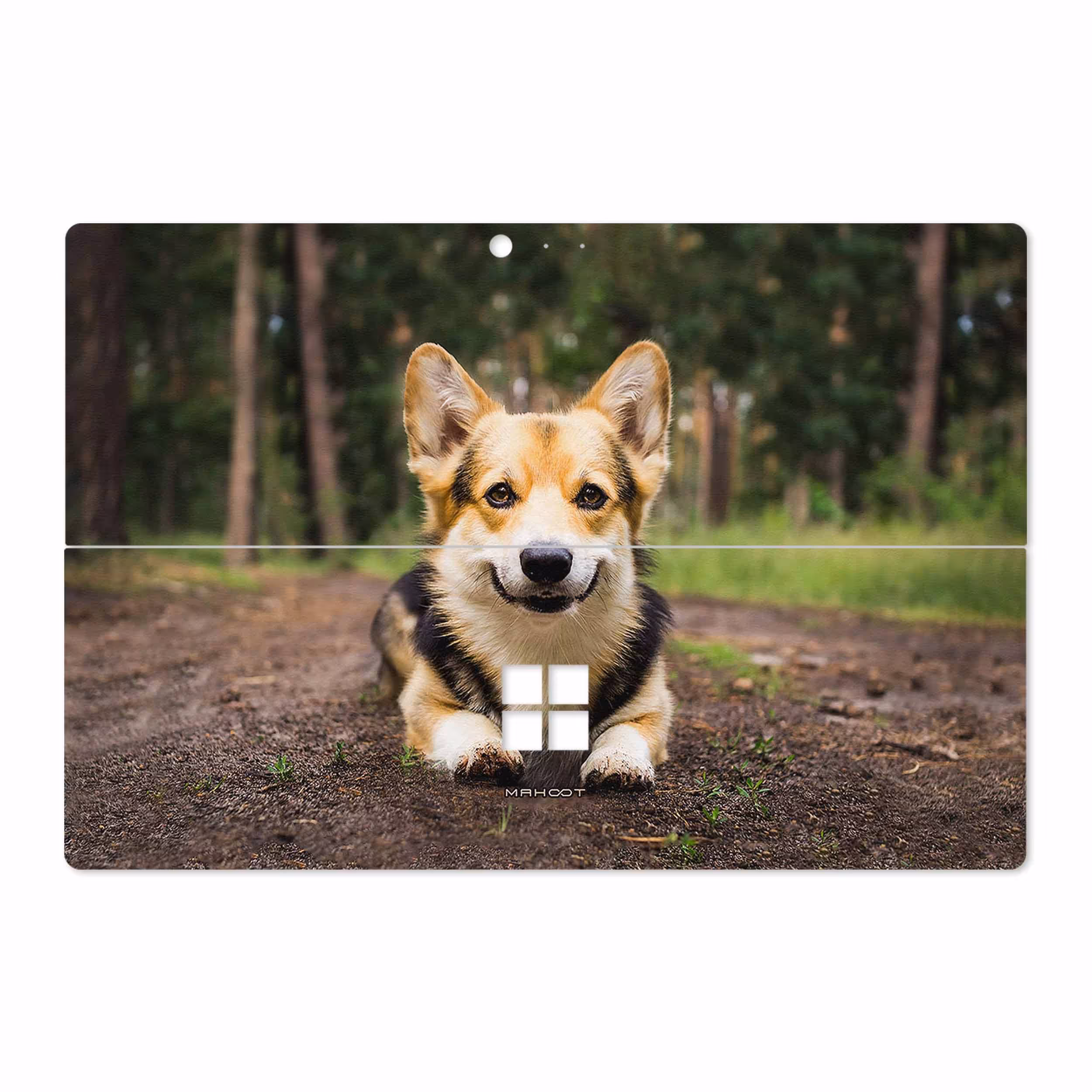 برچسب پوششی ماهوت مدل Dog-2 مناسب برای تبلت مایکروسافت Surface Pro 4 2015