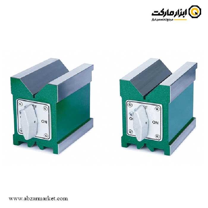 ست وی بلوک مگنتی اینسایز 40-5 میلی‌متر مدل 1-6889