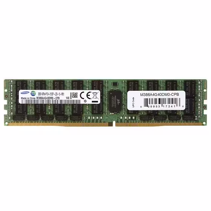رم سرور DDR4 تک کاناله 2133 مگاهرتز سامسونگ مدل M386A4G40DM0-CPB ظرفیت 32 گیگابایت